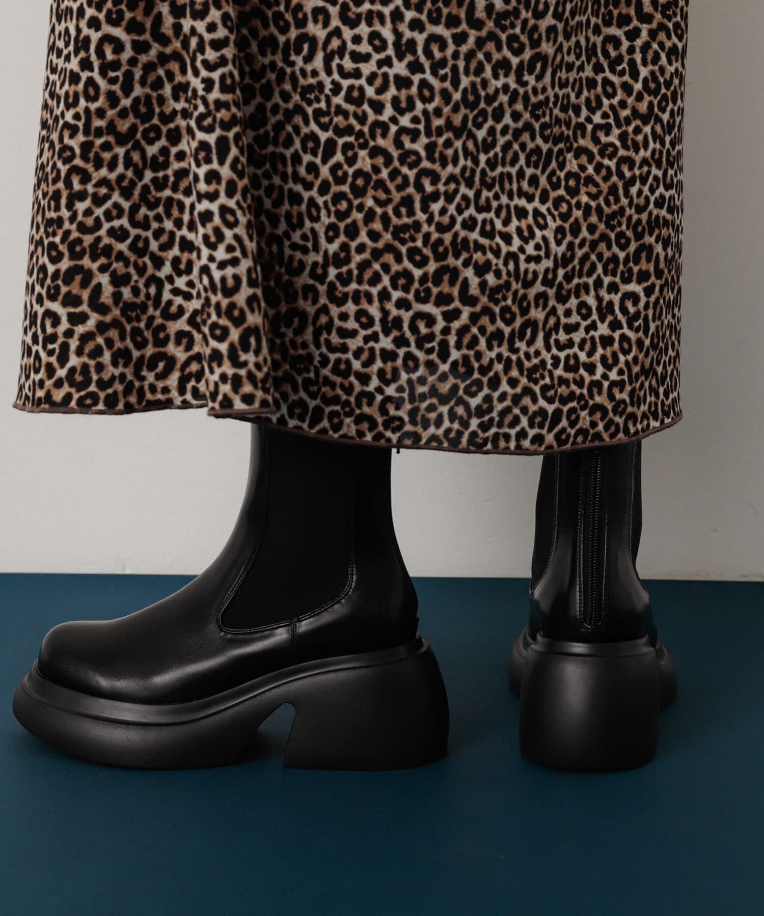 SENSE OF PLACE by URBAN RESEARCH「『消臭』サイドゴアボリュームソールブーツ」|ショートブーツ|