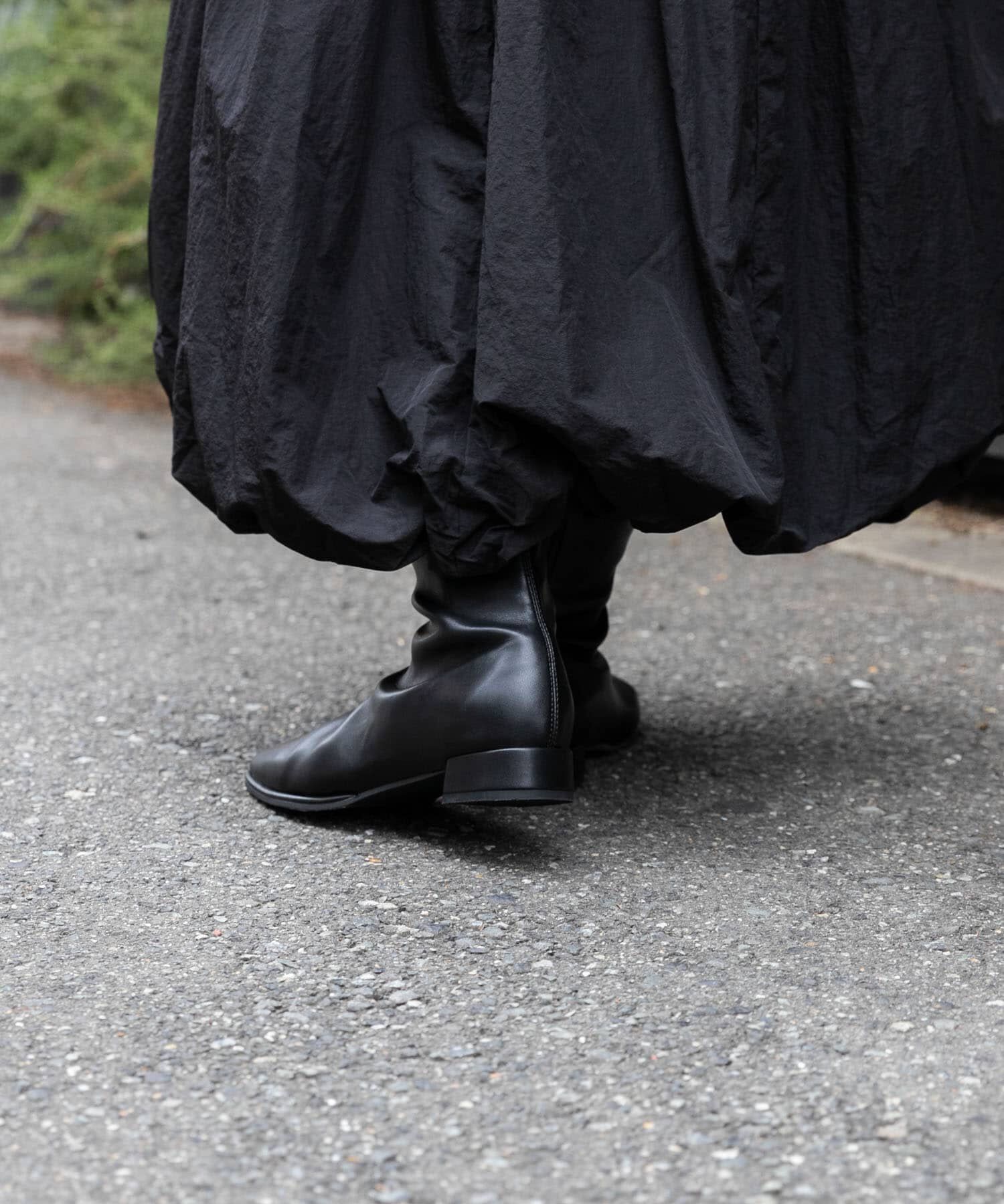 SENSE OF PLACE by URBAN RESEARCH「スクエアトゥセンターシームストレッチローブーツ」|ショートブーツ|