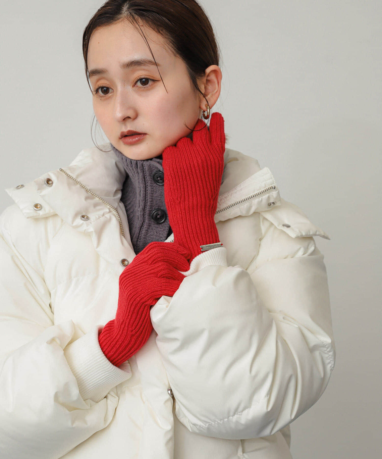 SENSE OF PLACE by URBAN RESEARCH「モチモチニットグローブ」|手袋|