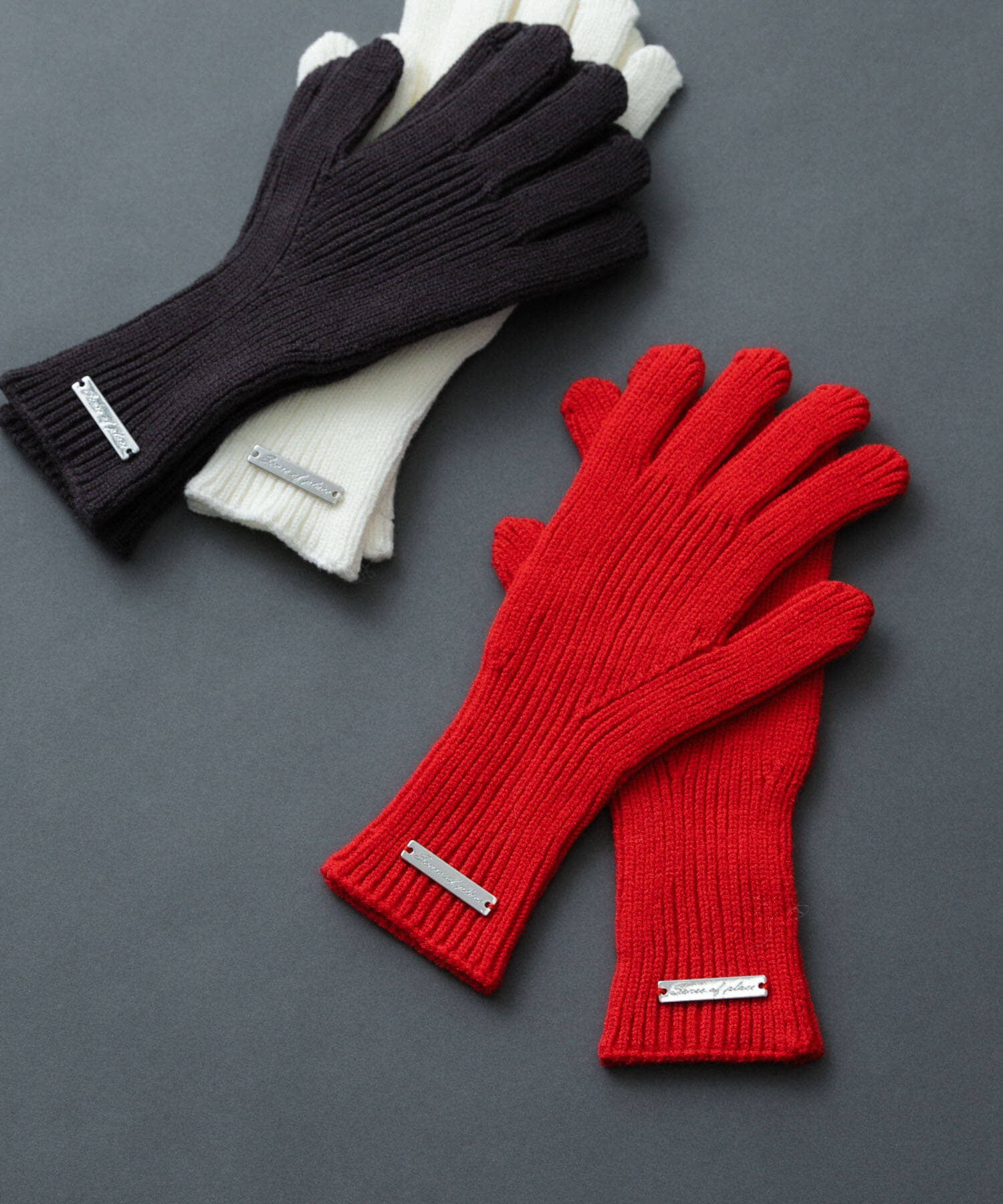 SENSE OF PLACE by URBAN RESEARCH「モチモチニットグローブ」|手袋|