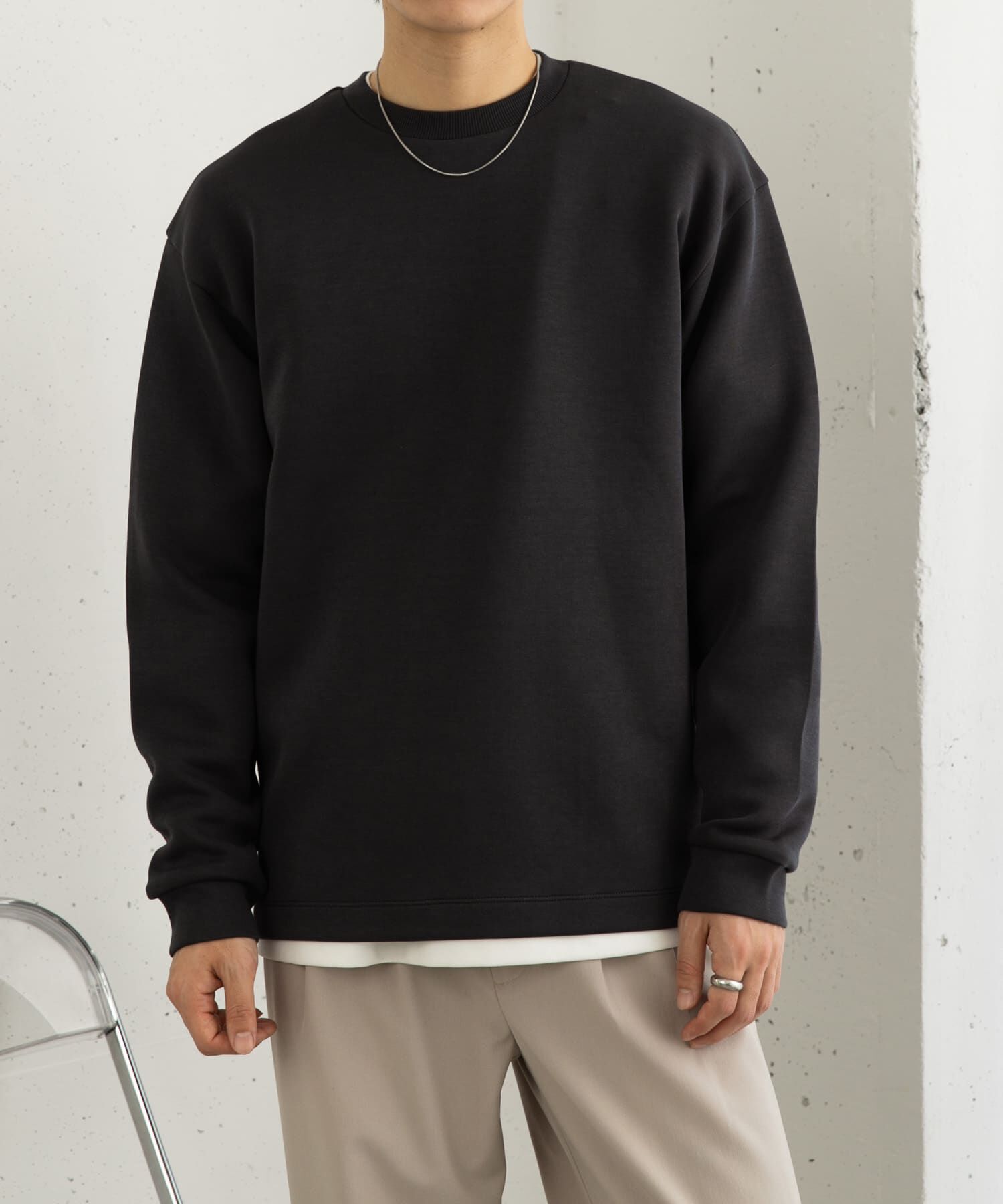 SENSE OF PLACE by URBAN RESEARCH「ダンボールクルーネックスウェット」|スウェット・ジャージ|