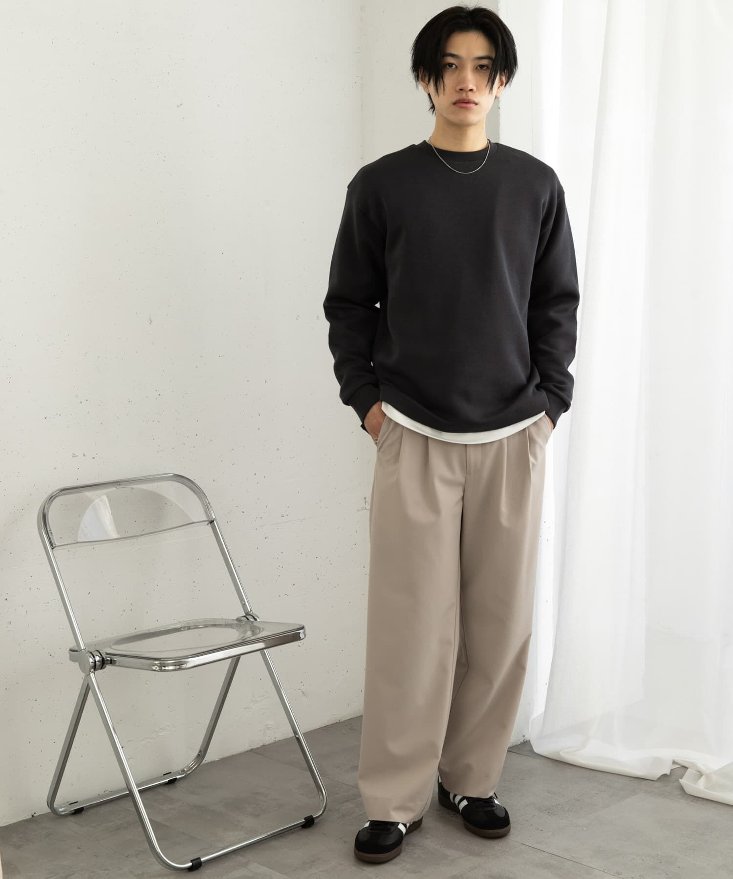 SENSE OF PLACE by URBAN RESEARCH「ダンボールクルーネックスウェット」|スウェット・ジャージ|