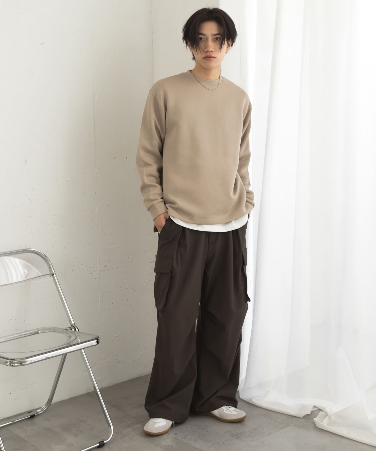 SENSE OF PLACE by URBAN RESEARCH「ダンボールクルーネックスウェット」|スウェット・ジャージ|