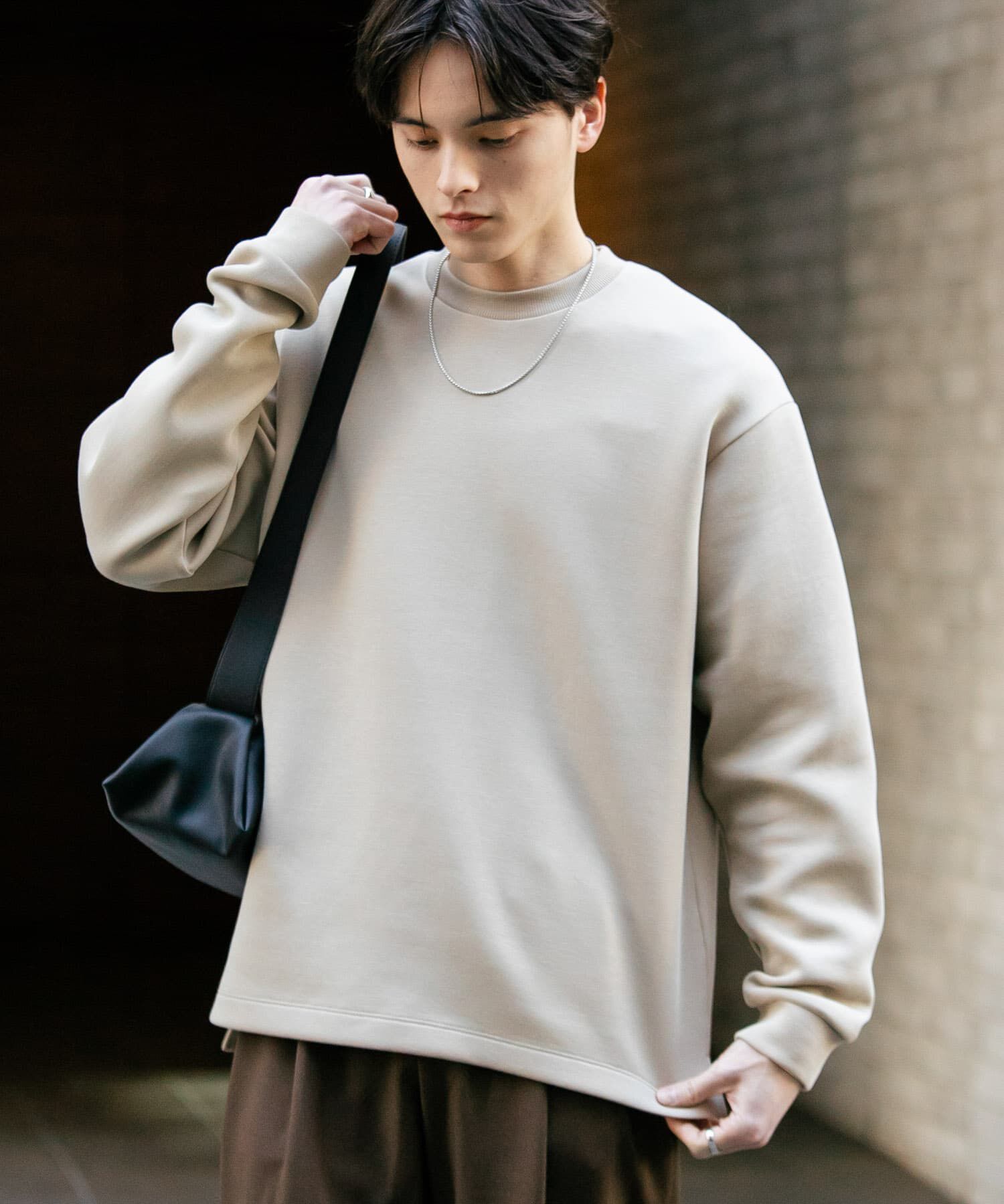 SENSE OF PLACE by URBAN RESEARCH「ダンボールクルーネックスウェット」|スウェット・ジャージ|