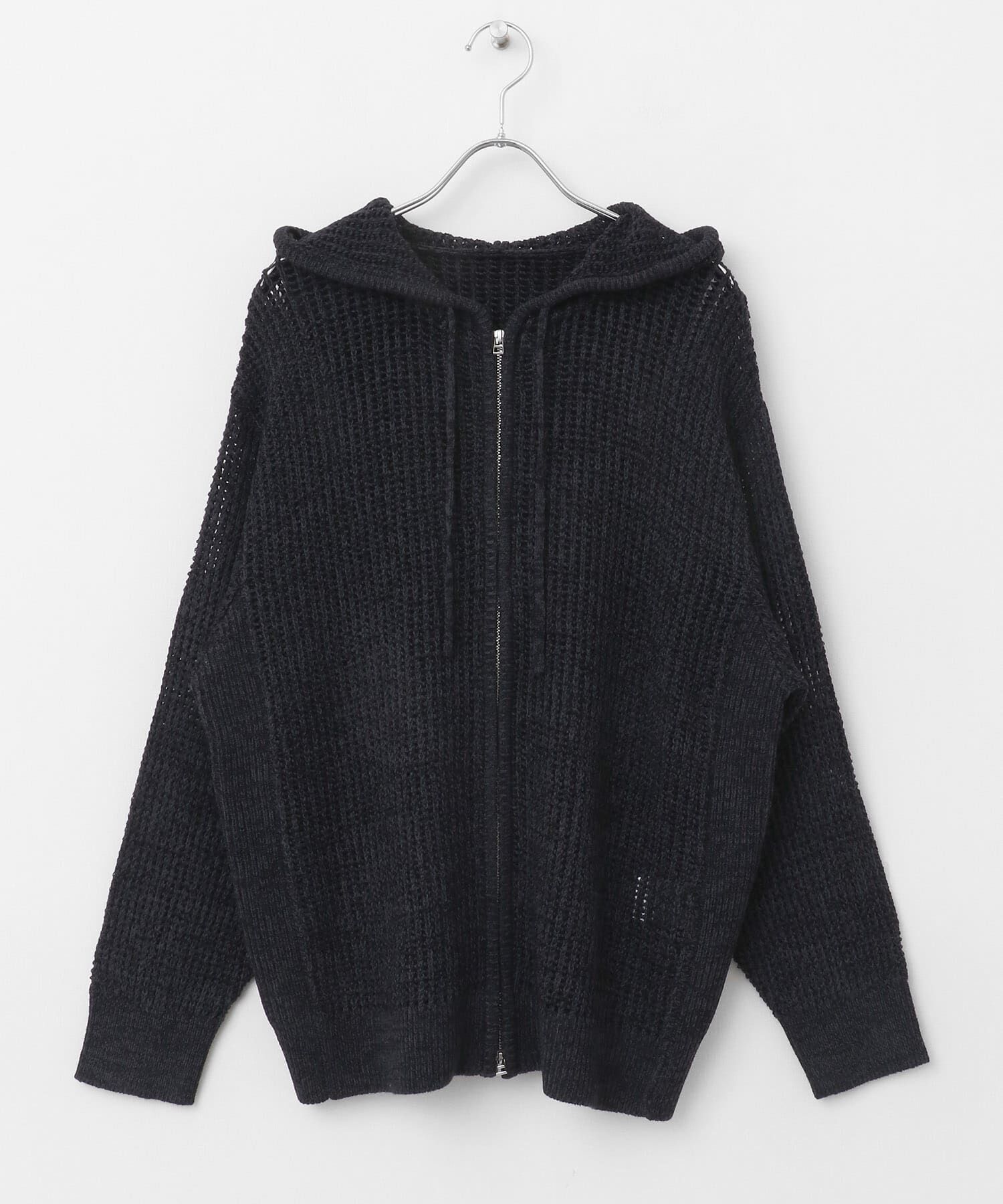 SENSE OF PLACE by URBAN RESEARCH「シアーメッシュフーディージップパーカー」|パーカー|