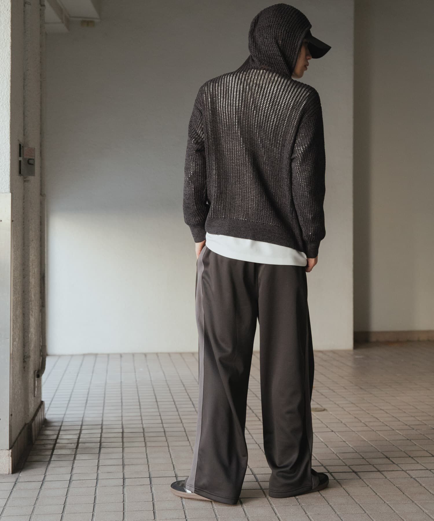 SENSE OF PLACE by URBAN RESEARCH「シアーメッシュフーディージップパーカー」|パーカー|