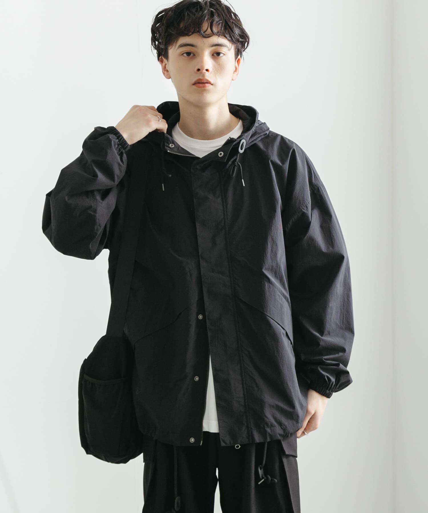 SENSE OF PLACE by URBAN RESEARCH「ライトフーディブルゾン」|ブルゾン・スタジャン|