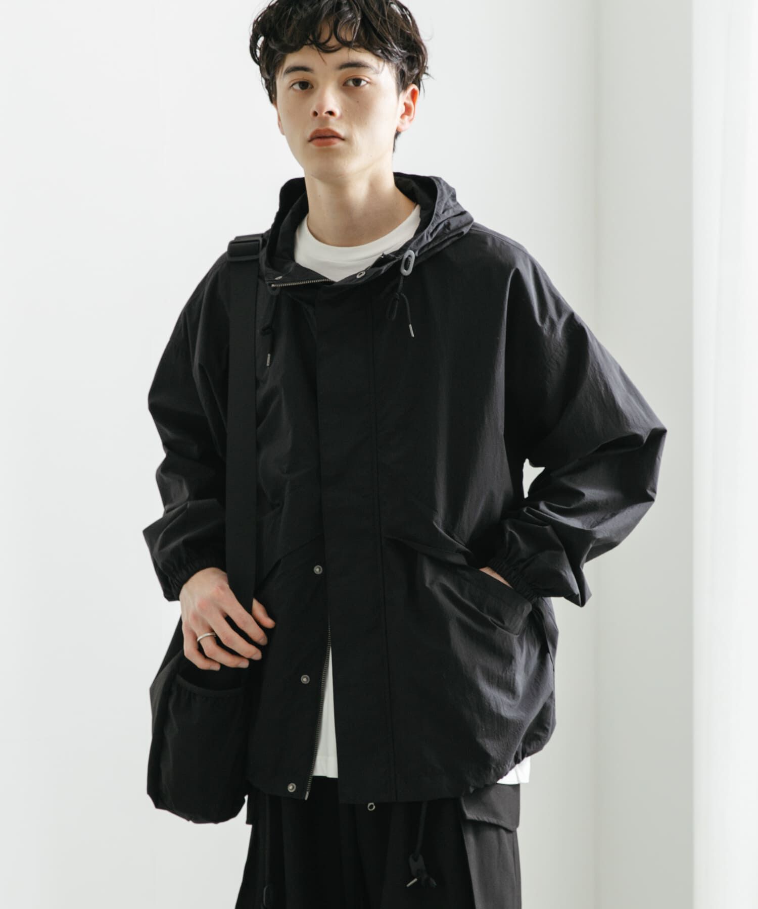 SENSE OF PLACE by URBAN RESEARCH「ライトフーディブルゾン」|ブルゾン・スタジャン|