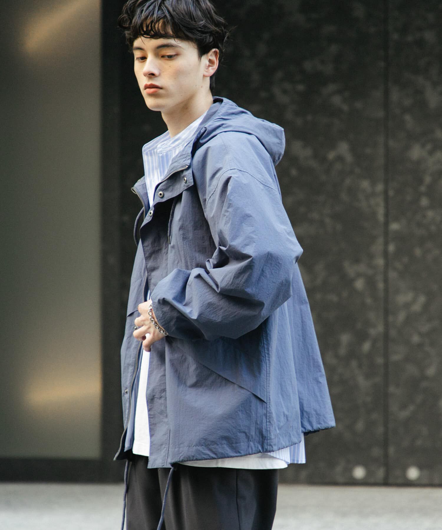 SENSE OF PLACE by URBAN RESEARCH「ライトフーディブルゾン」|ブルゾン・スタジャン|