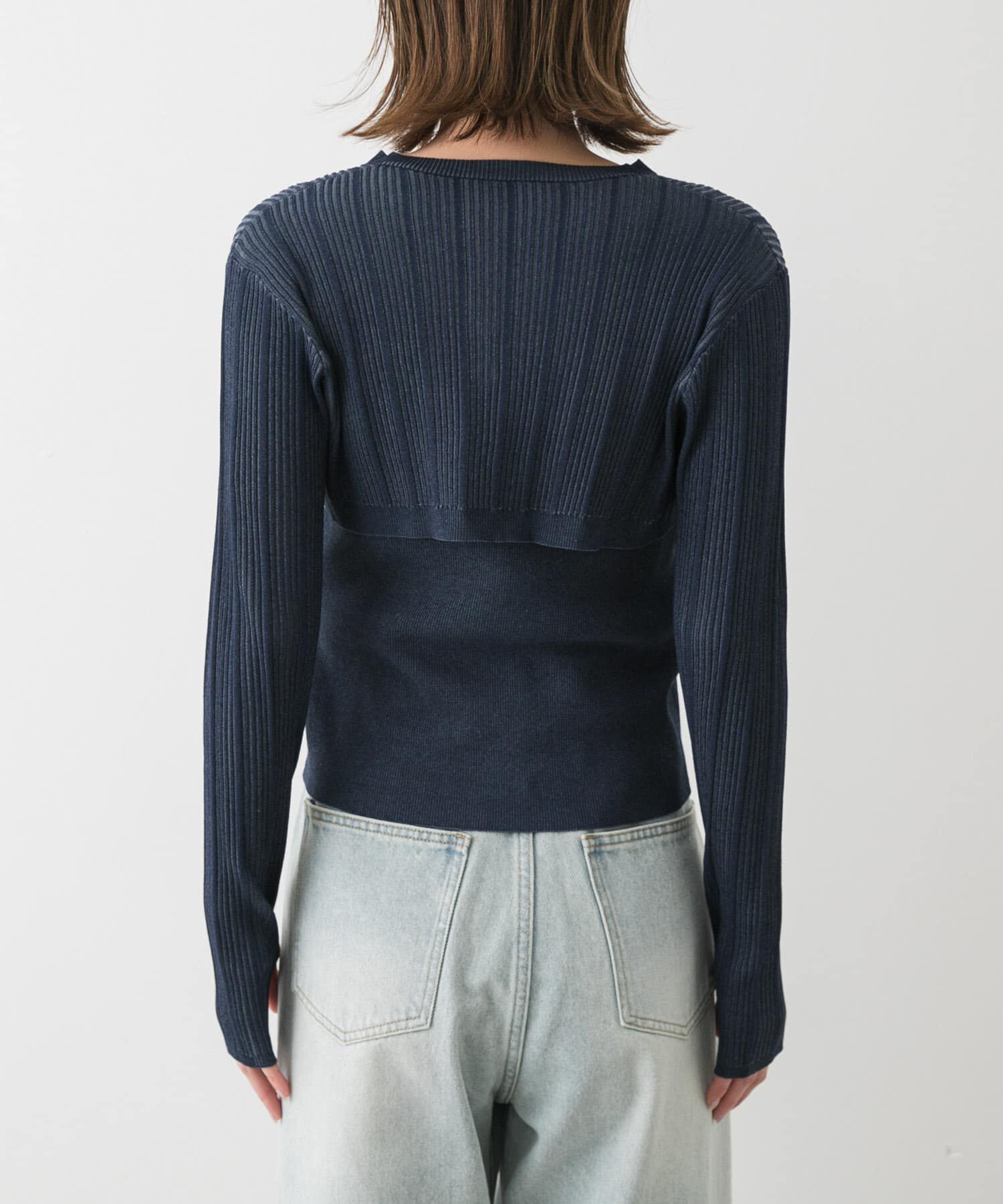 SENSE OF PLACE by URBAN RESEARCH「2Pレイヤードセーター」|ニット・セーター|