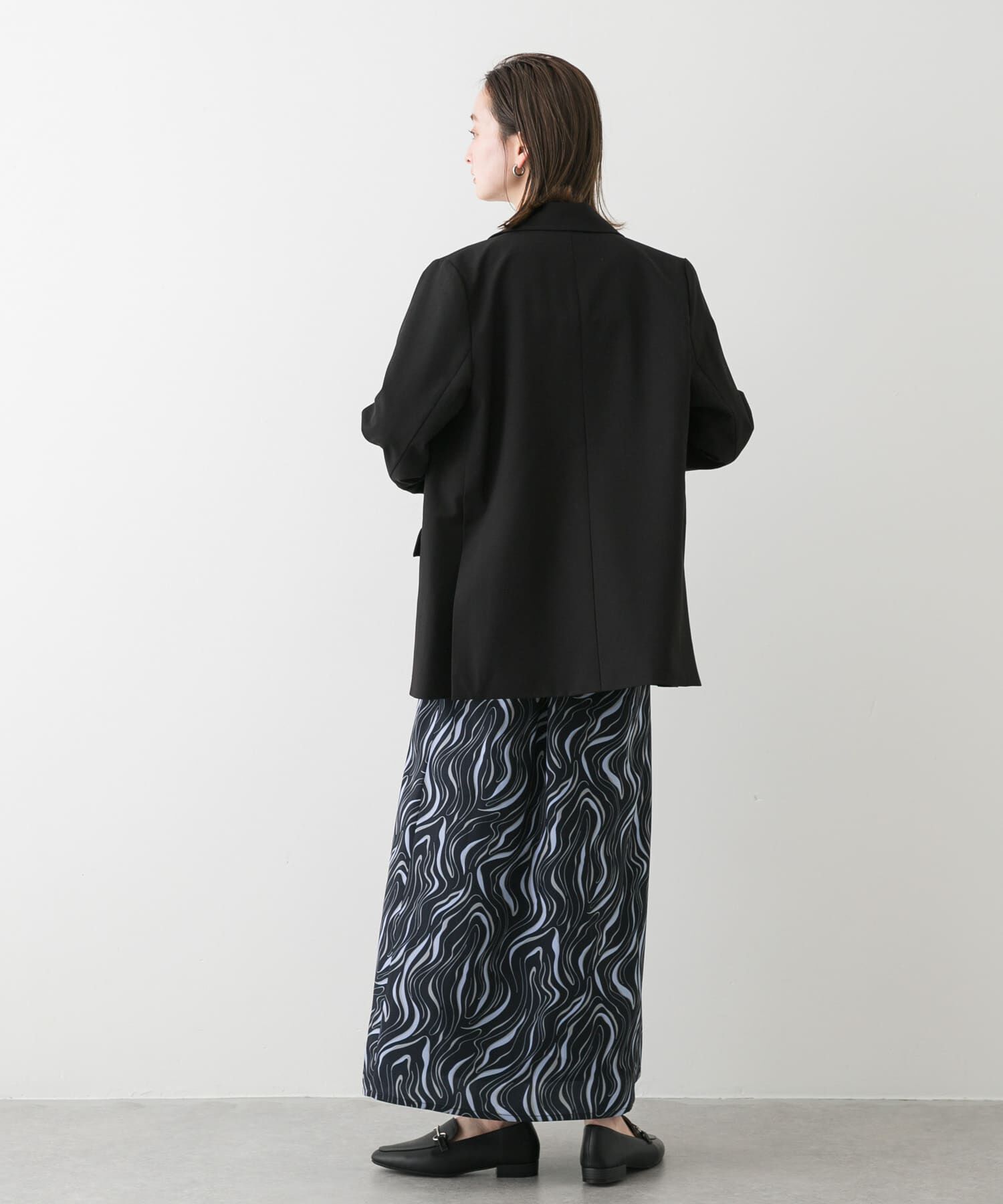 SENSE OF PLACE by URBAN RESEARCH「マーブルパターンナロースカート」|スカート|