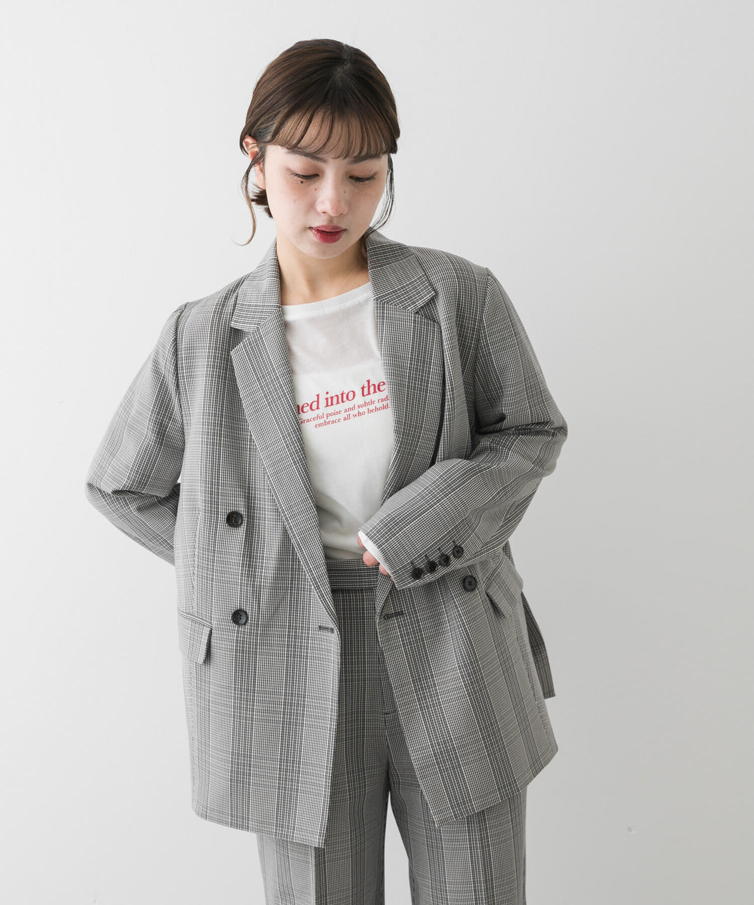 SENSE OF PLACE by URBAN RESEARCH「『セットアップ対応』 ダブルテーラードジャケット」|その他|