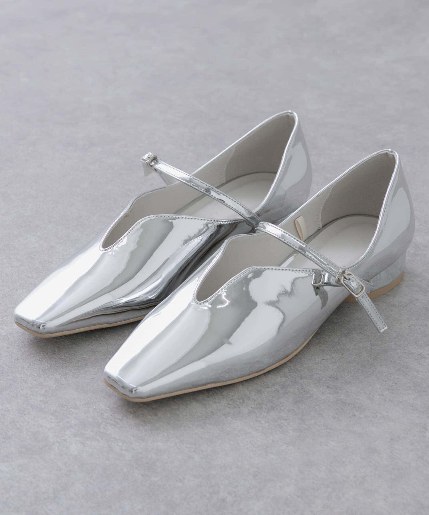 SENSE OF PLACE by URBAN RESEARCH「メタリックポインテッドシューズ」|パンプス|