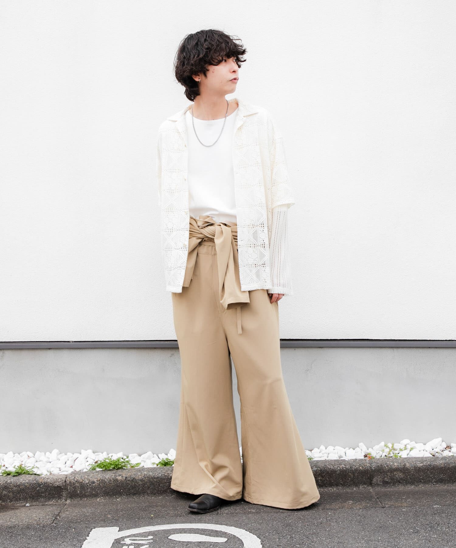 SENSE OF PLACE by URBAN RESEARCH「オープンネックルーズ ショートスリーブ Tシャツ」|Tシャツ・カットソー|