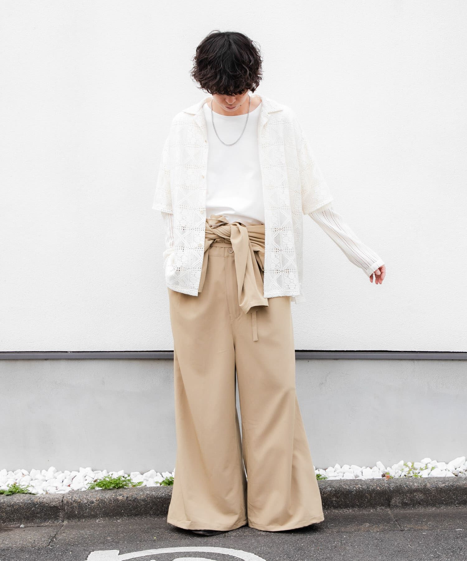 SENSE OF PLACE by URBAN RESEARCH「オープンネックルーズ ショートスリーブ Tシャツ」|Tシャツ・カットソー|