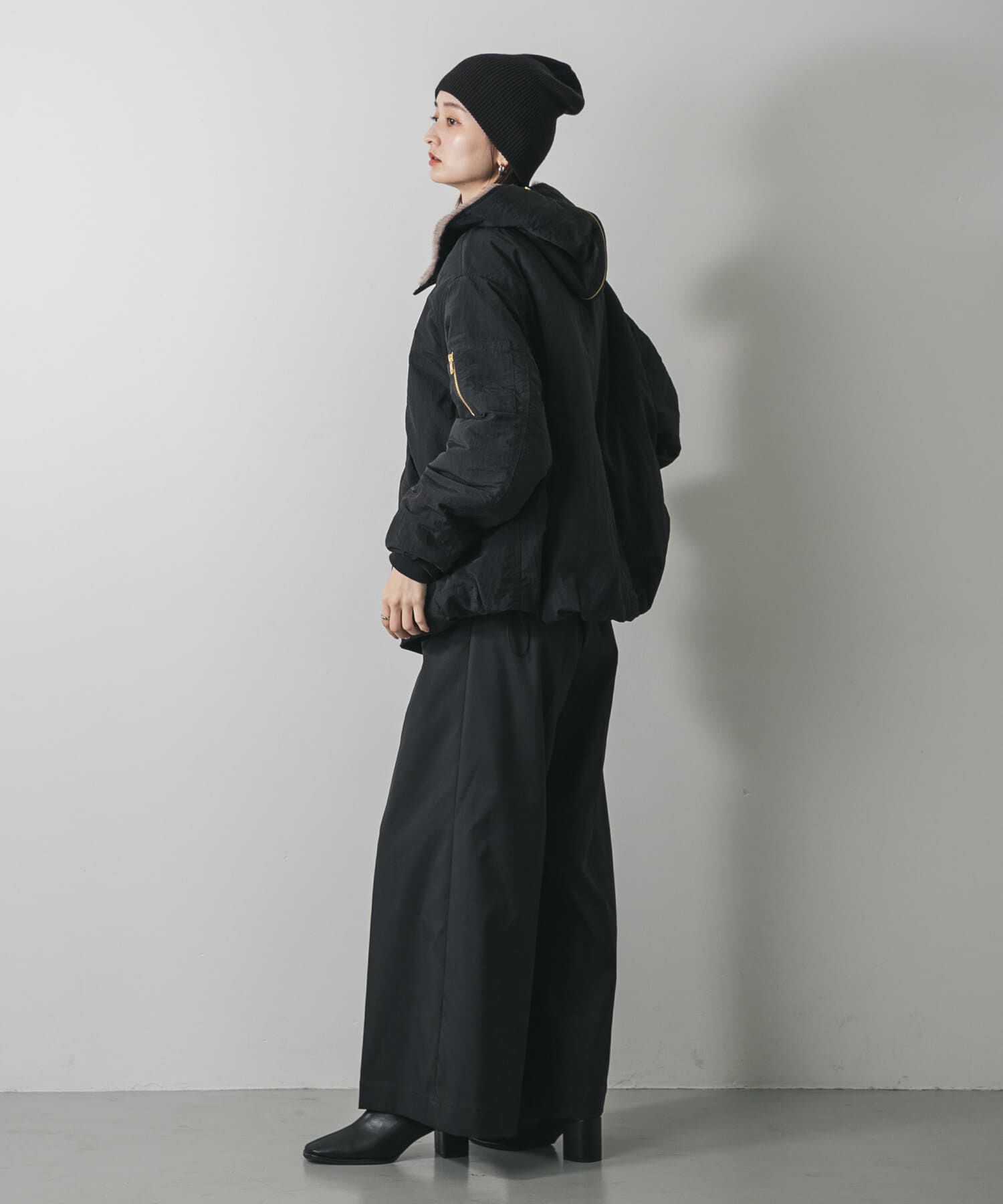 SENSE OF PLACE by URBAN RESEARCH「ファーエリバルーンブルゾン」|ブルゾン・スタジャン|