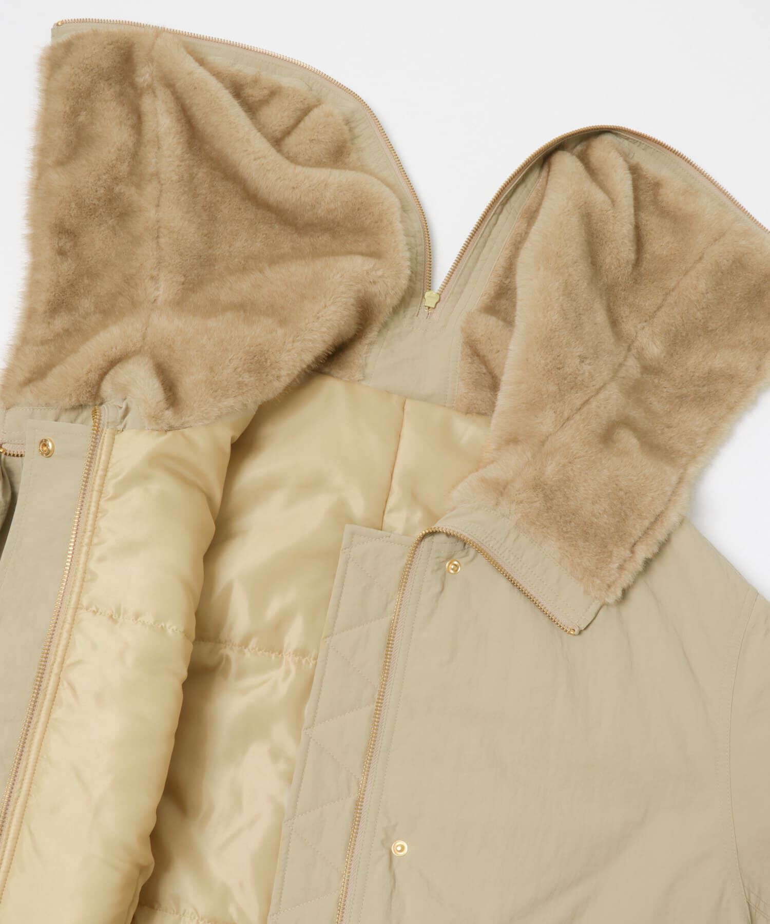 SENSE OF PLACE by URBAN RESEARCH「ファーエリバルーンブルゾン」|ブルゾン・スタジャン|