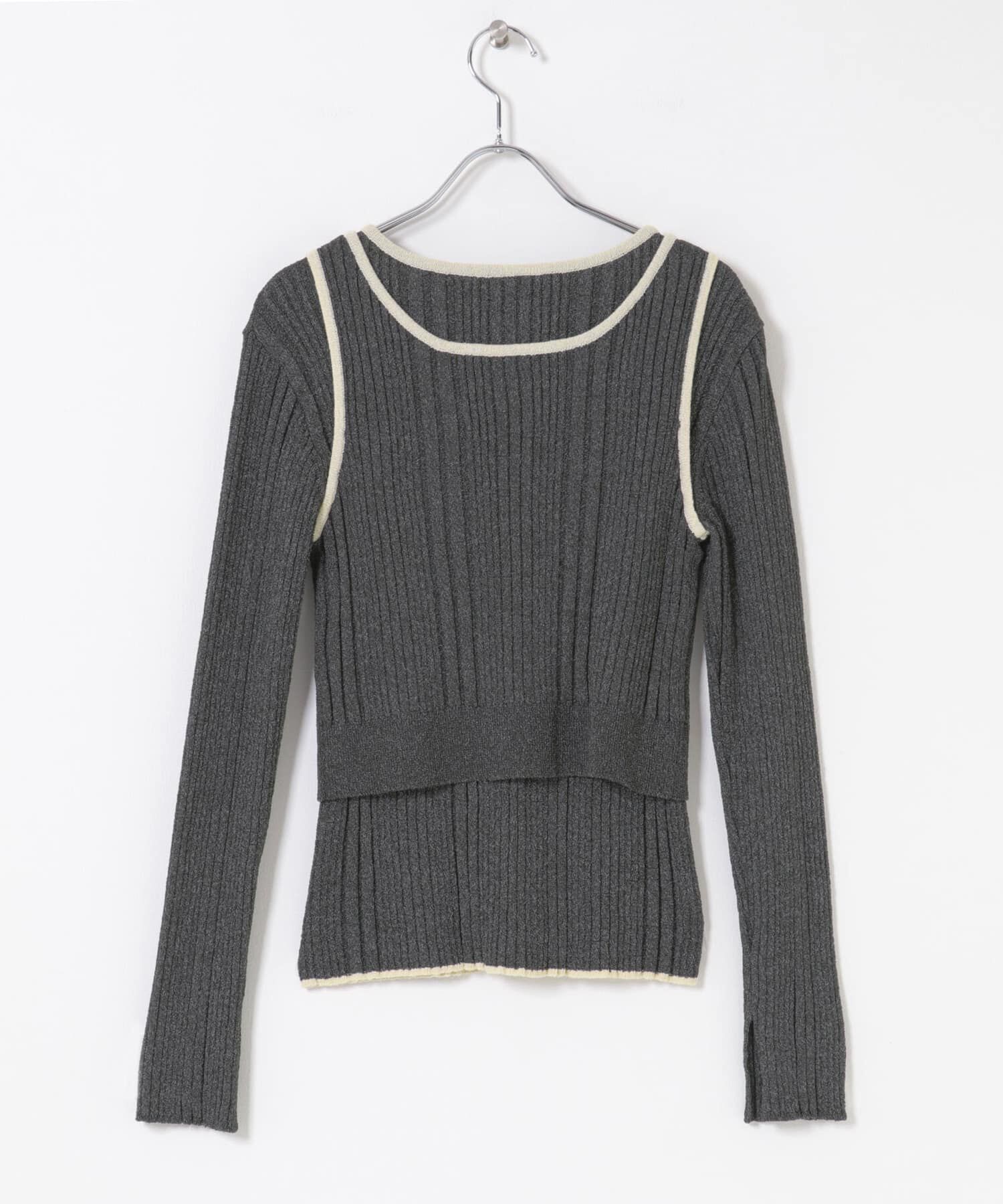 SENSE OF PLACE by URBAN RESEARCH「『洗濯可』2WAYニットアンサンブル」|ニット・セーター|