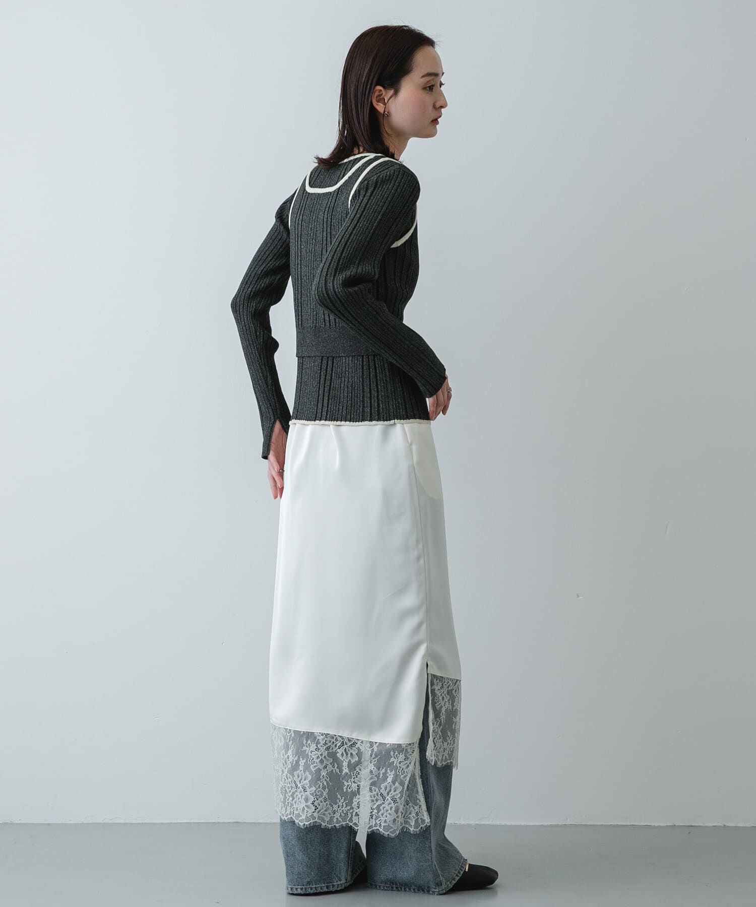 SENSE OF PLACE by URBAN RESEARCH「『洗濯可』2WAYニットアンサンブル」|ニット・セーター|