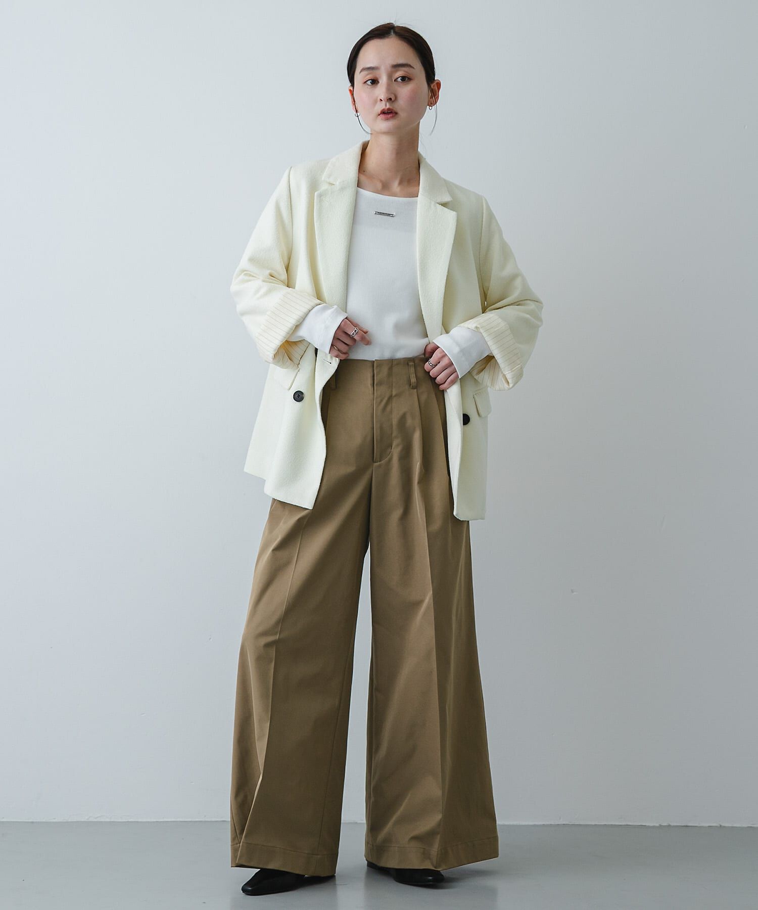 SENSE OF PLACE by URBAN RESEARCH「『XS/Lサイズ/WEB限定』バギーチノパンツ」|その他|