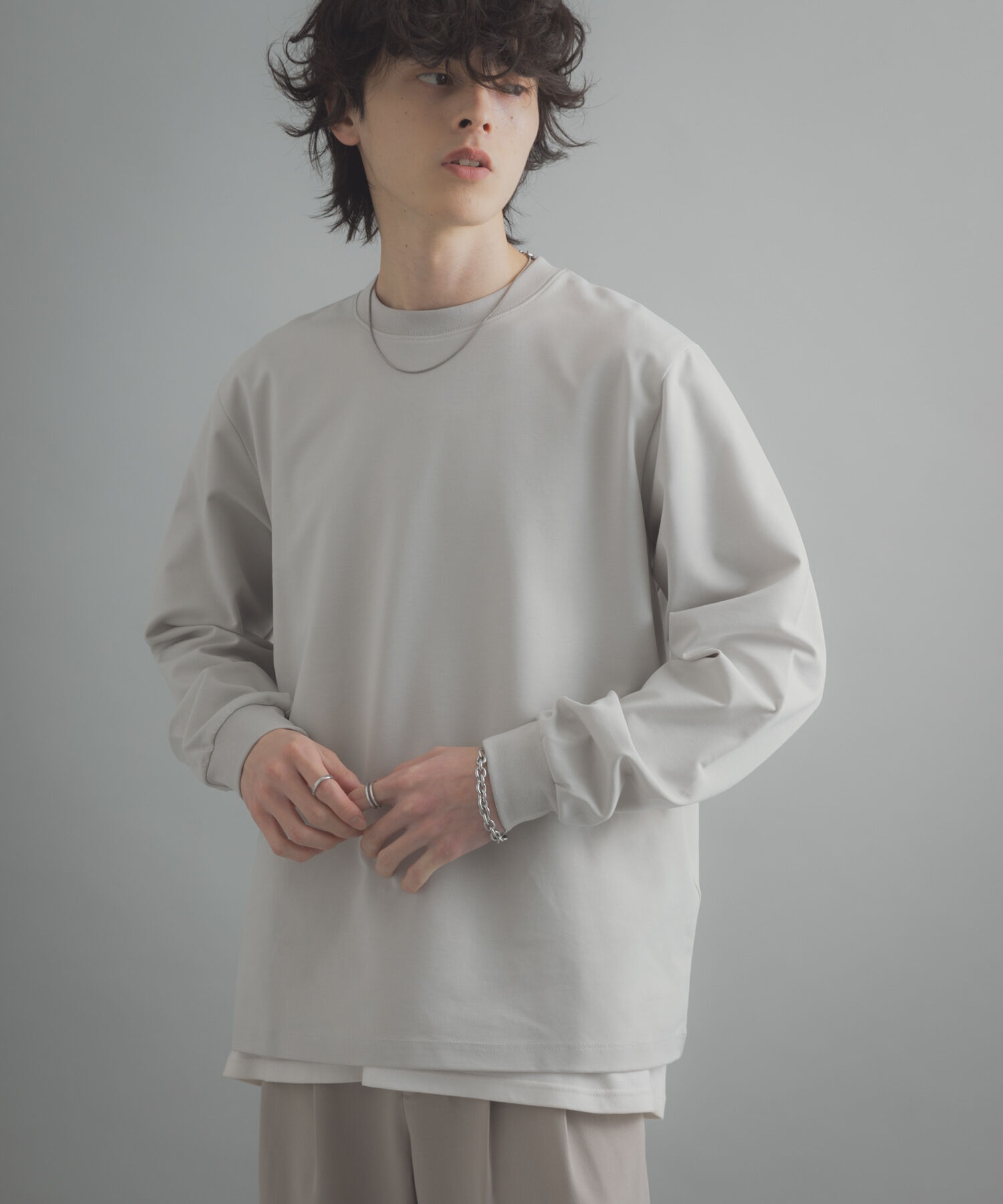 SENSE OF PLACE by URBAN RESEARCH「『XLサイズ/WEB限定』コンフォートロングTシャツ」|Tシャツ・カットソー|