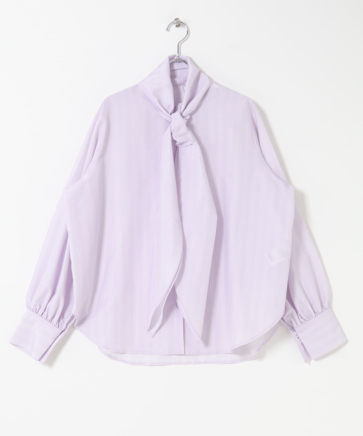 SENSE OF PLACE by URBAN RESEARCH「『イージーケア』ボウタイリボンブラウス」|シャツ・ブラウス|