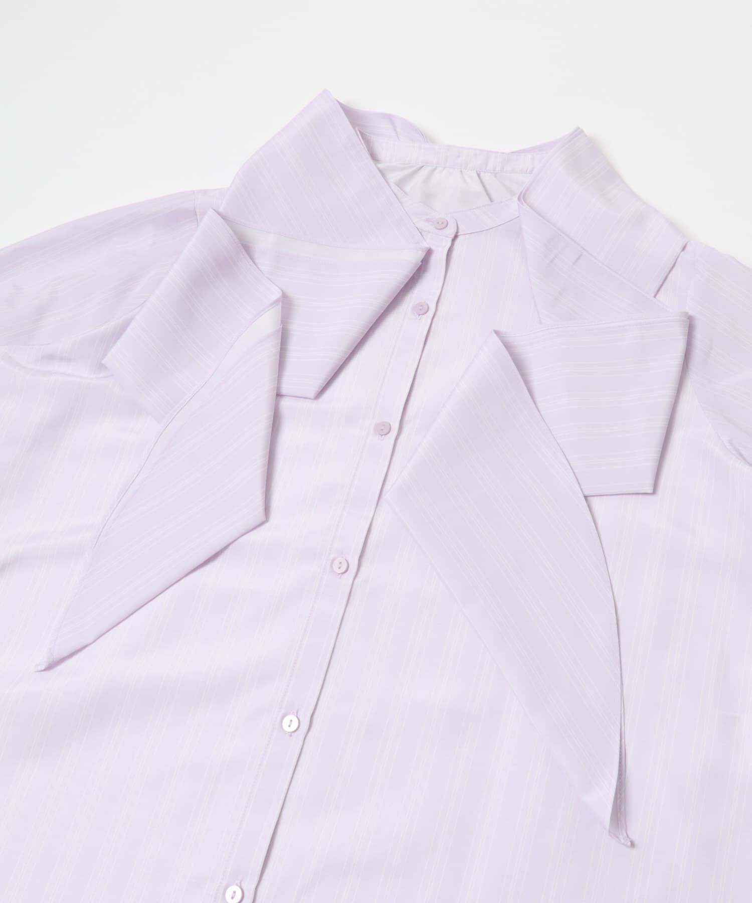 SENSE OF PLACE by URBAN RESEARCH「『イージーケア』ボウタイリボンブラウス」|シャツ・ブラウス|