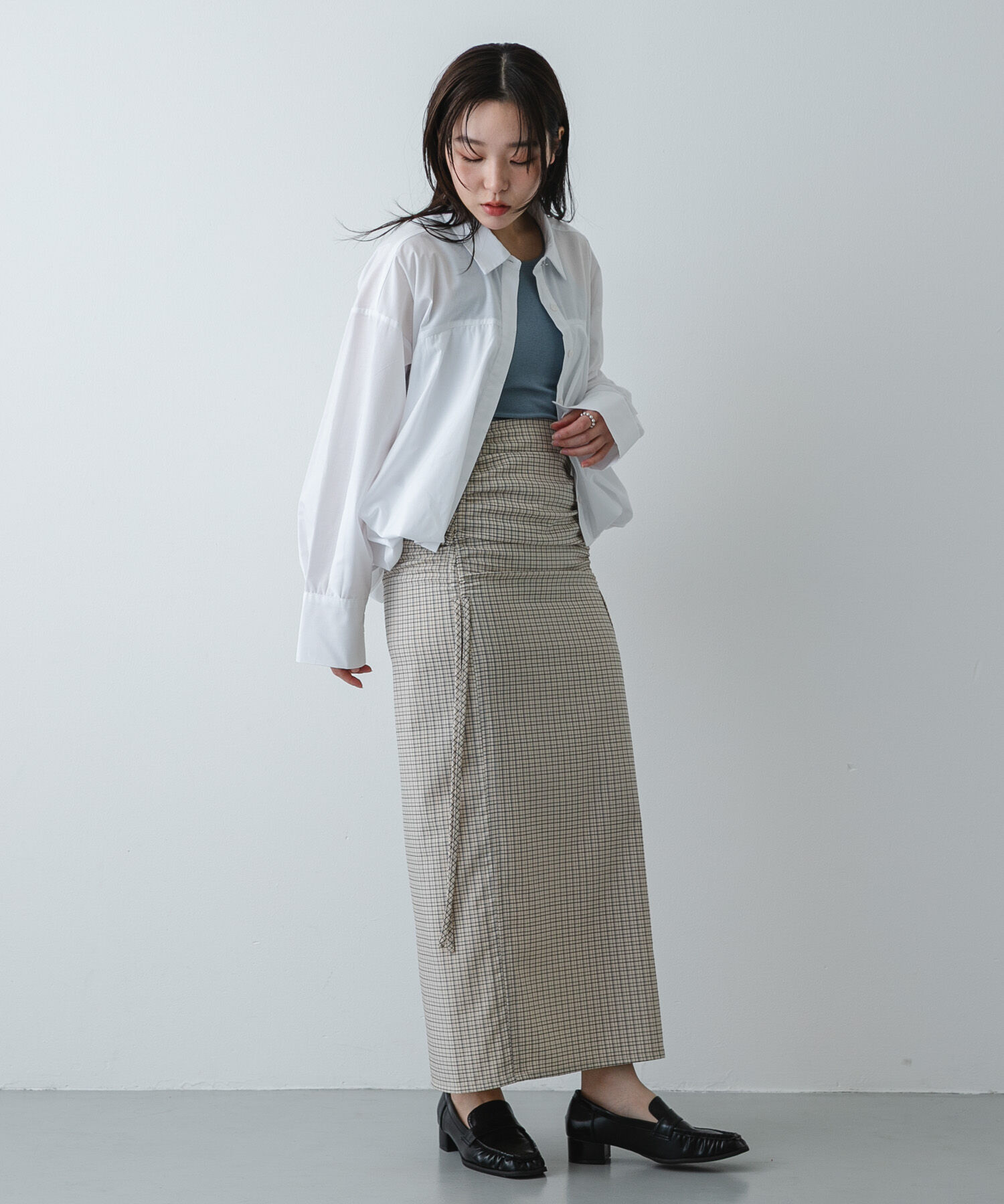 SENSE OF PLACE by URBAN RESEARCH「シャーリングスカート」|スカート|