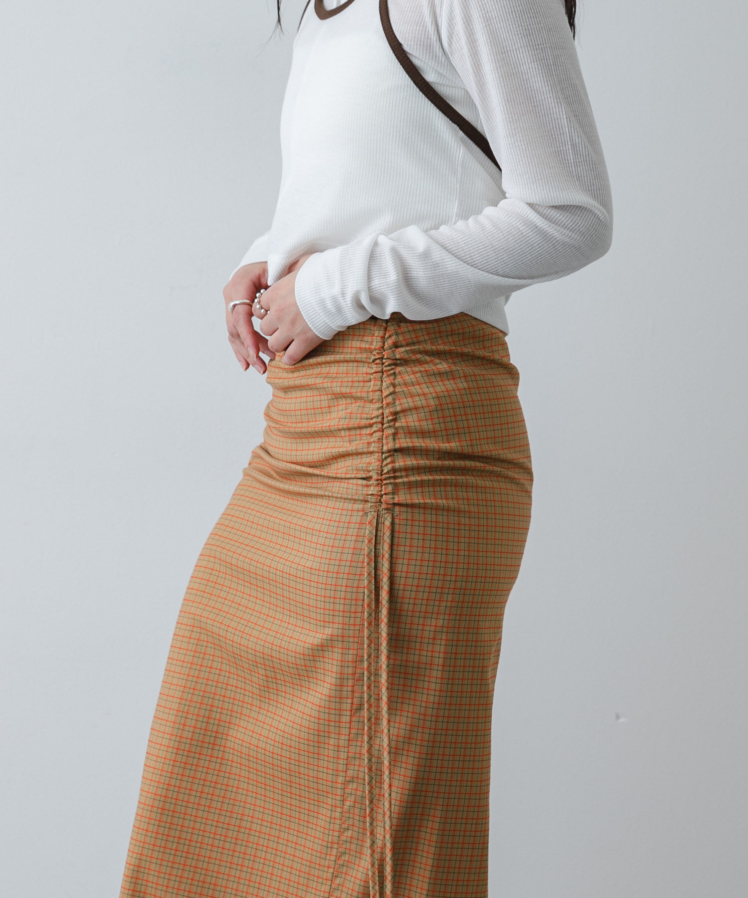 SENSE OF PLACE by URBAN RESEARCH「シャーリングスカート」|スカート|