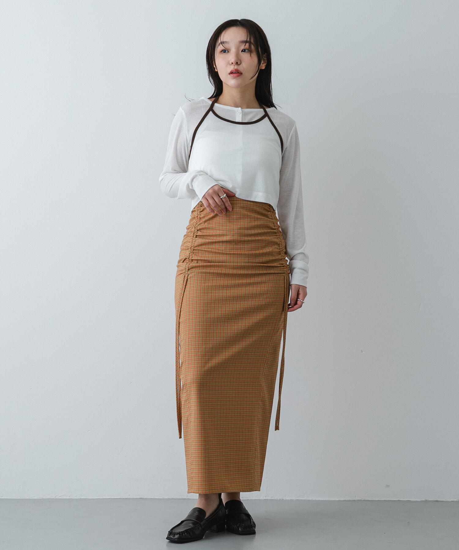 SENSE OF PLACE by URBAN RESEARCH「シャーリングスカート」|スカート|