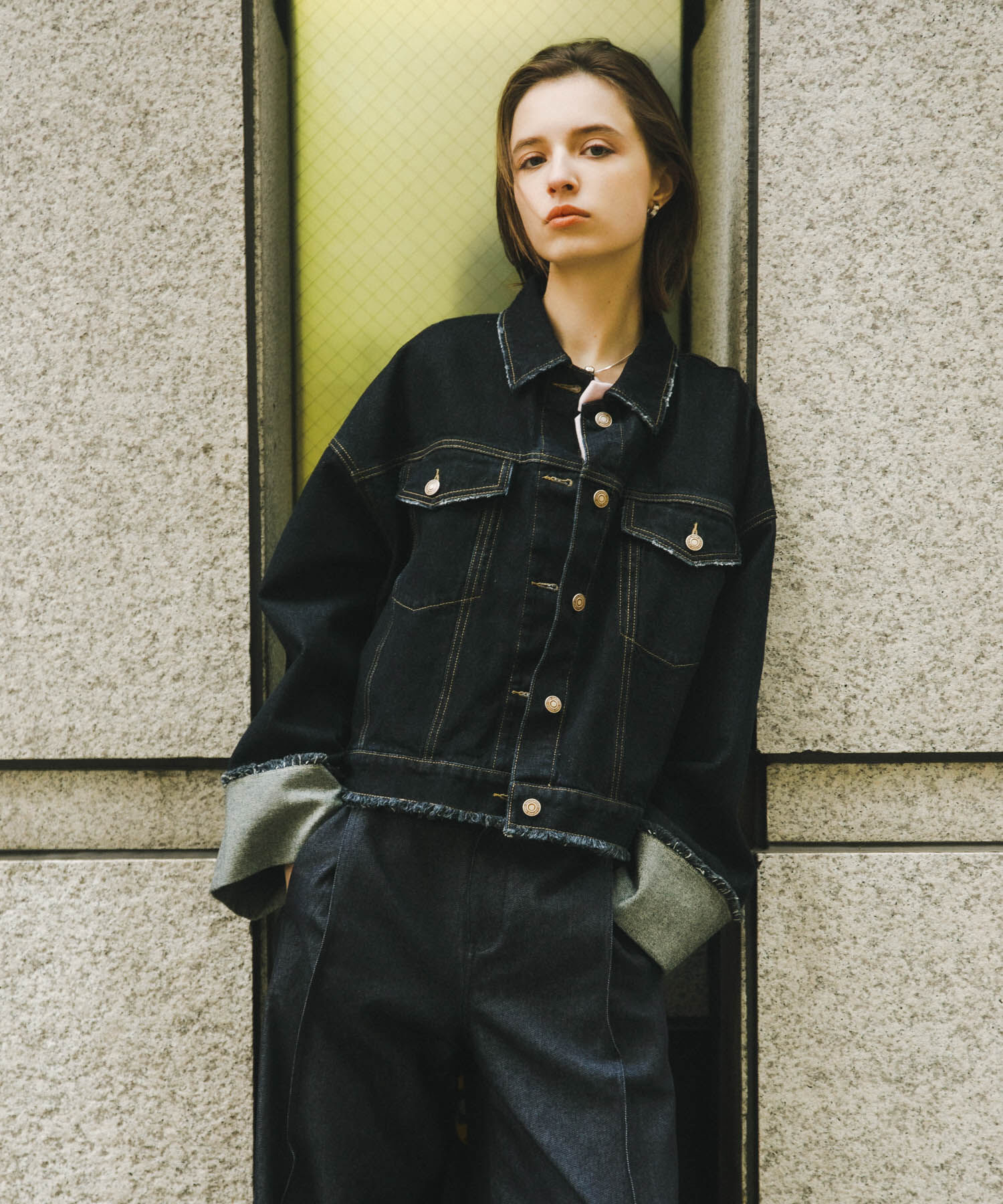 SENSE OF PLACE by URBAN RESEARCH「ロールアップデニムジャケット」|デニムジャケット|ワンウォッシュ