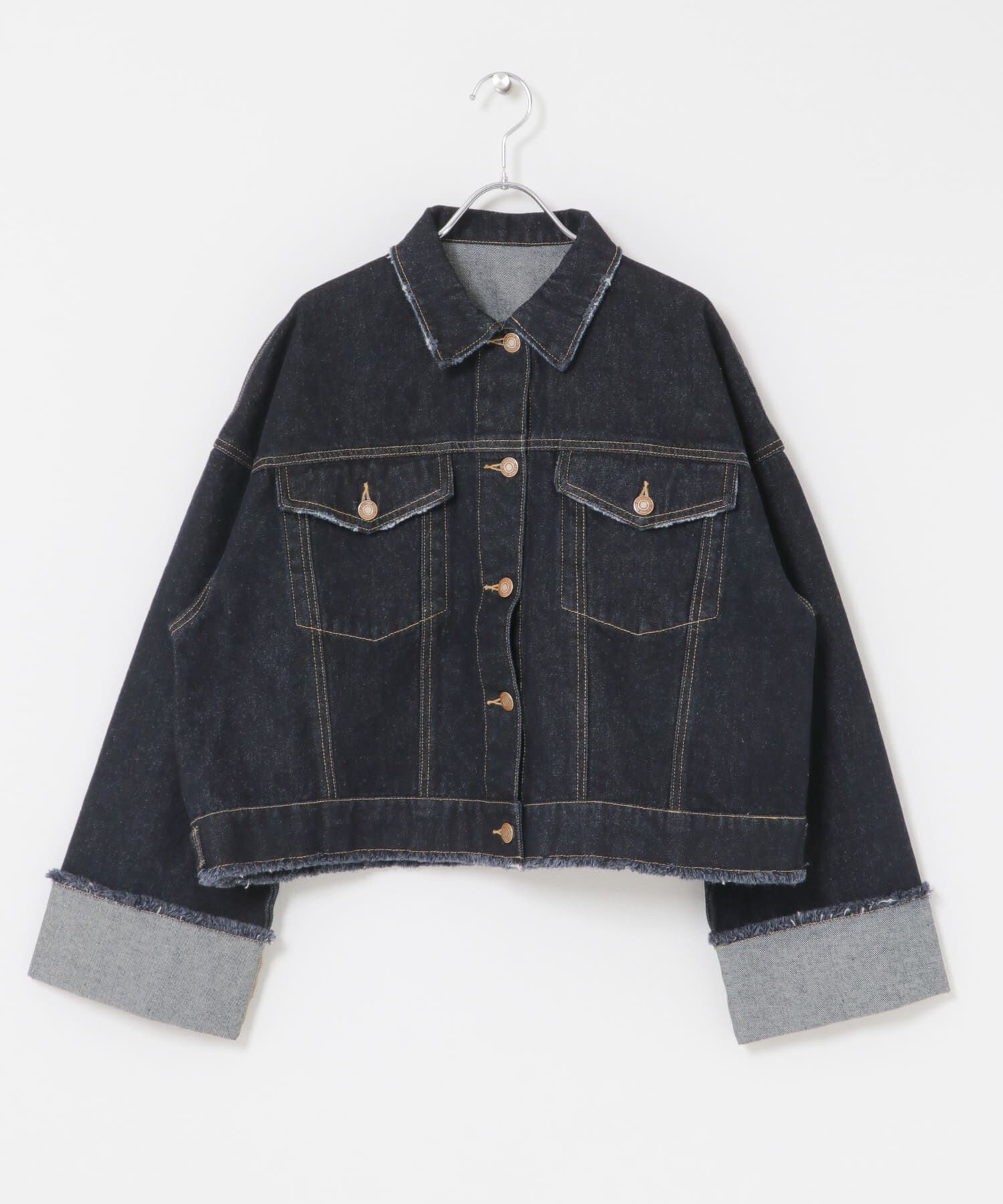 SENSE OF PLACE by URBAN RESEARCH「ロールアップデニムジャケット」|デニムジャケット|