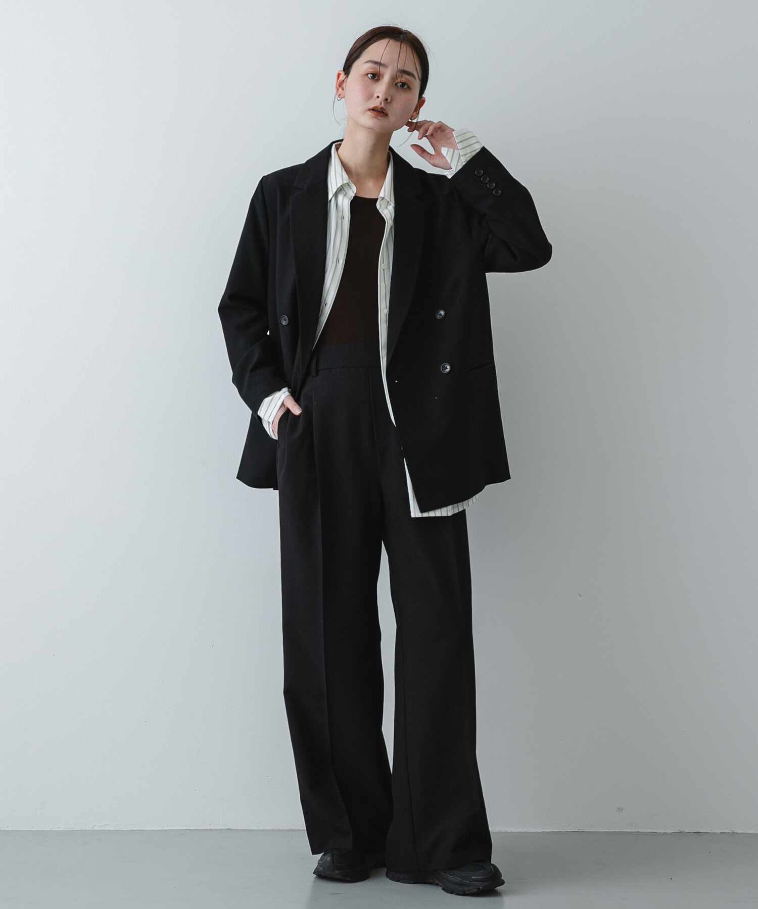 SENSE OF PLACE by URBAN RESEARCH「『イージーケア』ダブルテーラードジャケット」|その他|