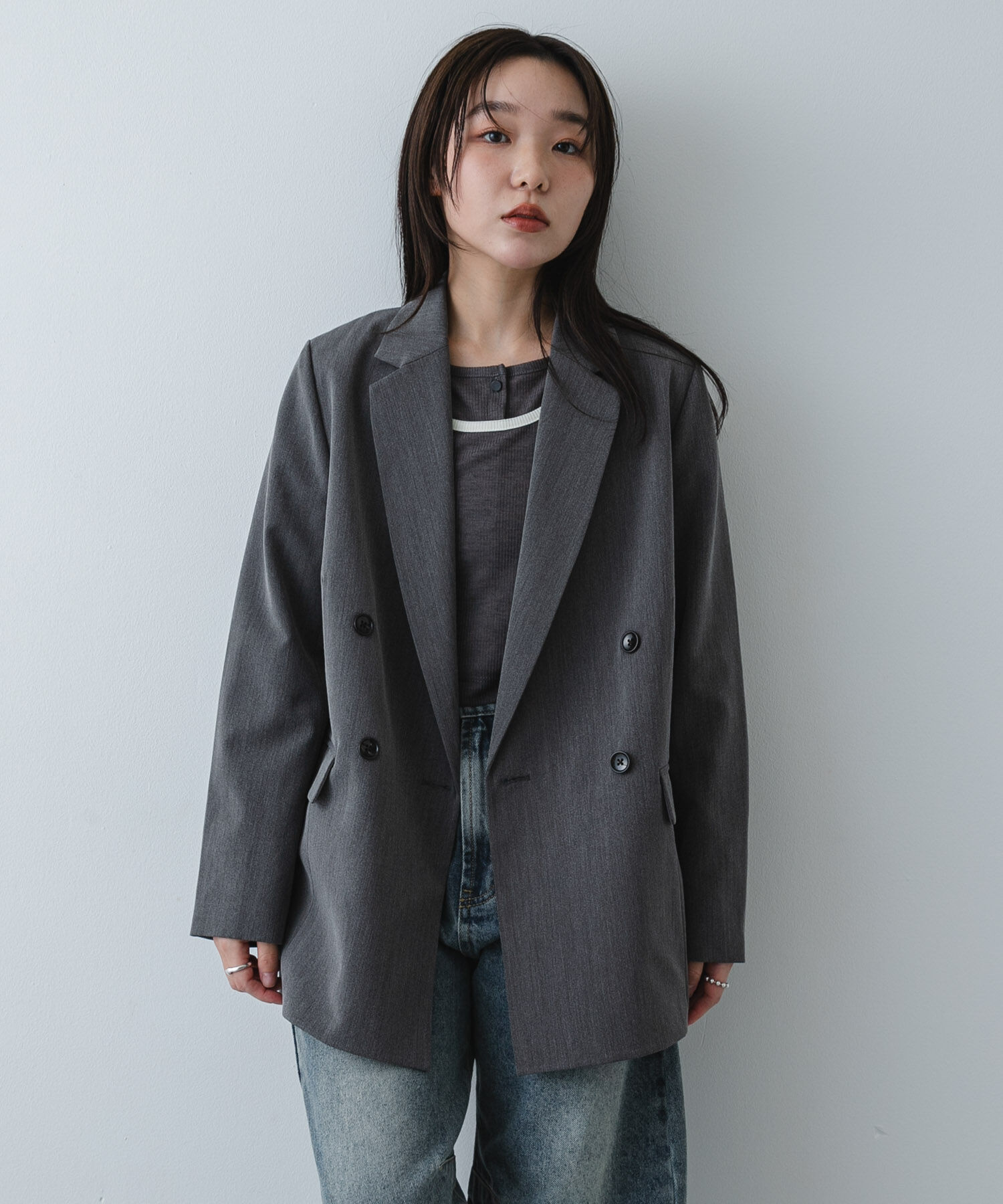 SENSE OF PLACE by URBAN RESEARCH「『イージーケア』ダブルテーラードジャケット」|その他|