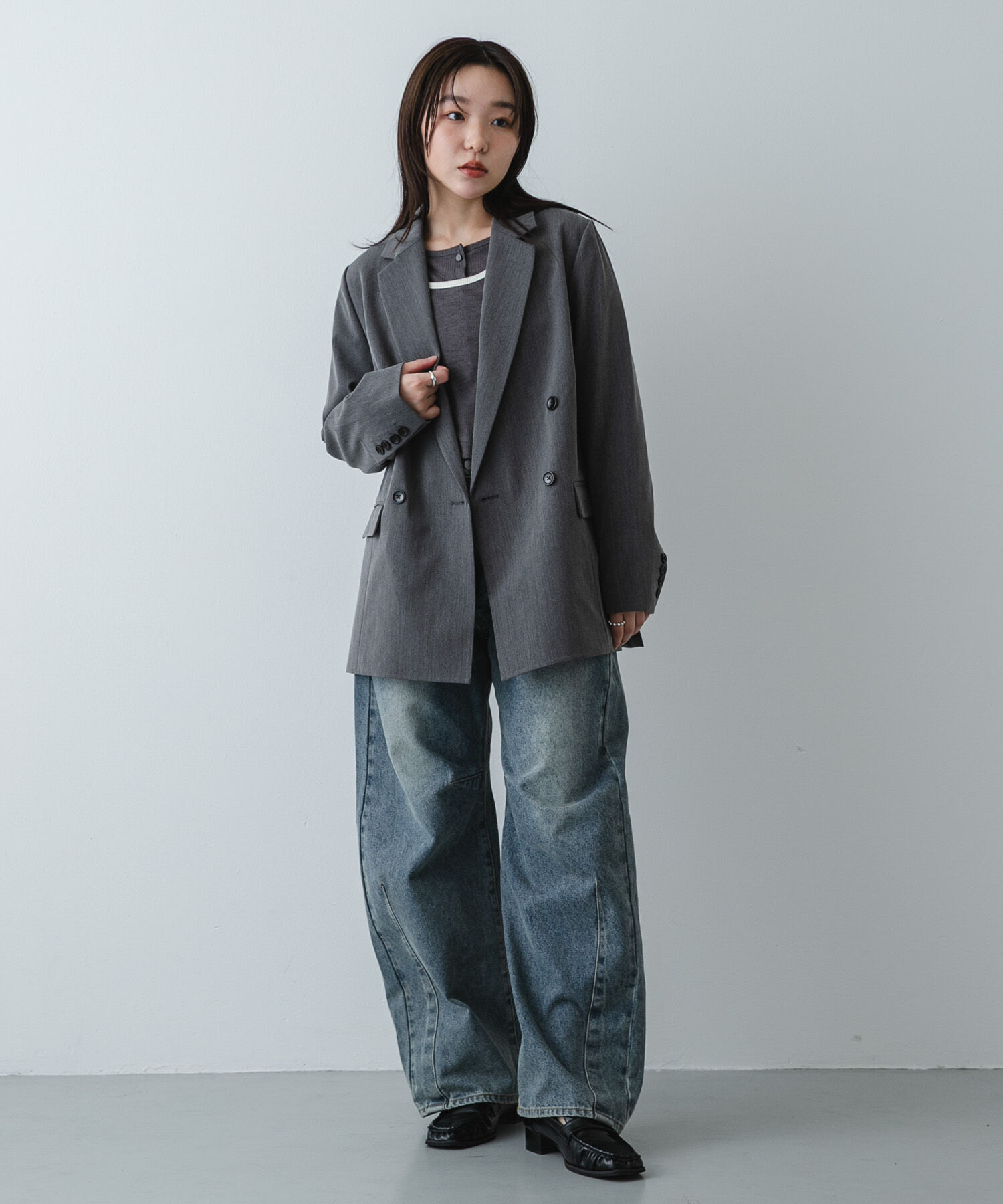 SENSE OF PLACE by URBAN RESEARCH「『イージーケア』ダブルテーラードジャケット」|その他|