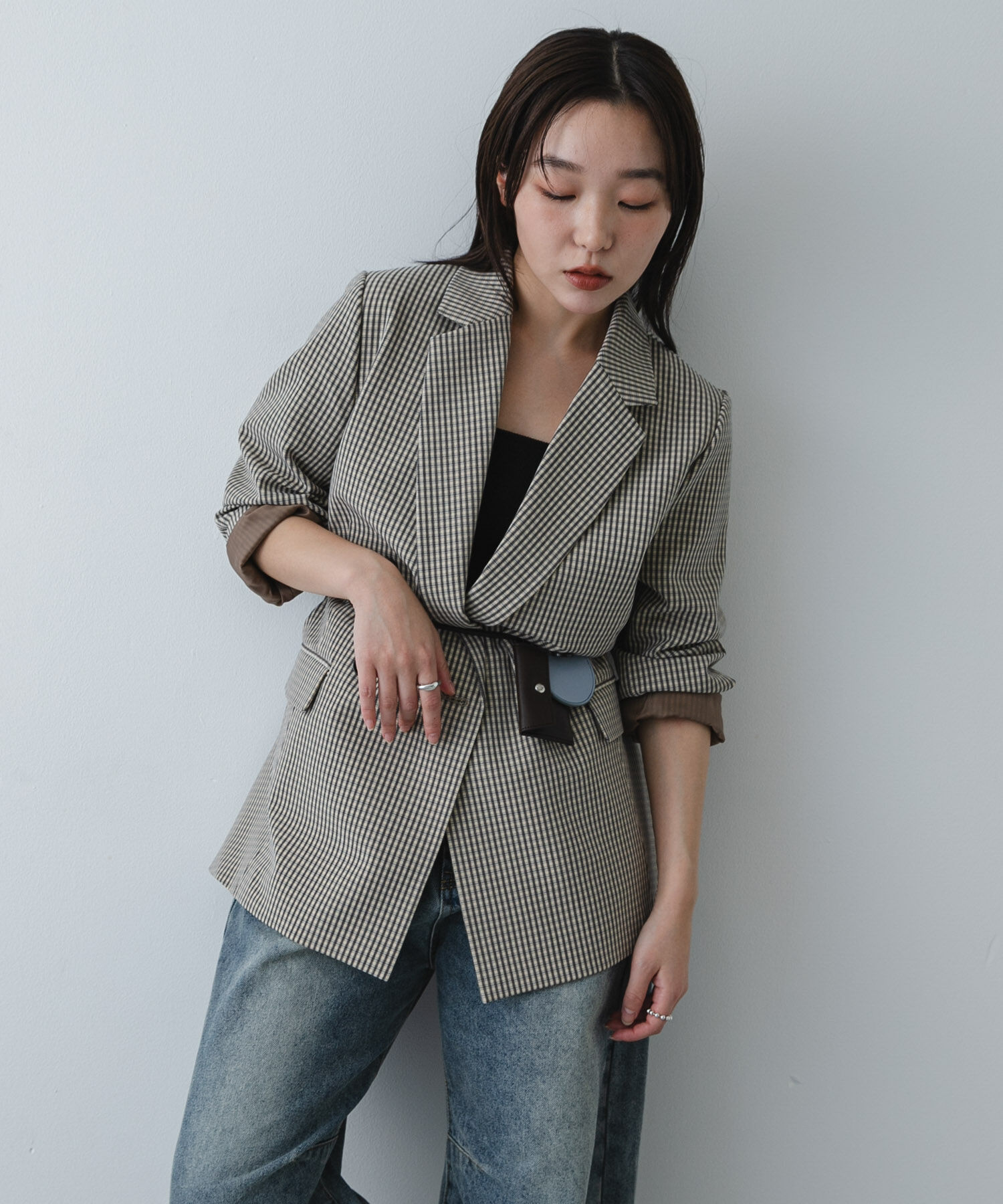 SENSE OF PLACE by URBAN RESEARCH「『イージーケア』ダブルテーラードジャケット」|その他|