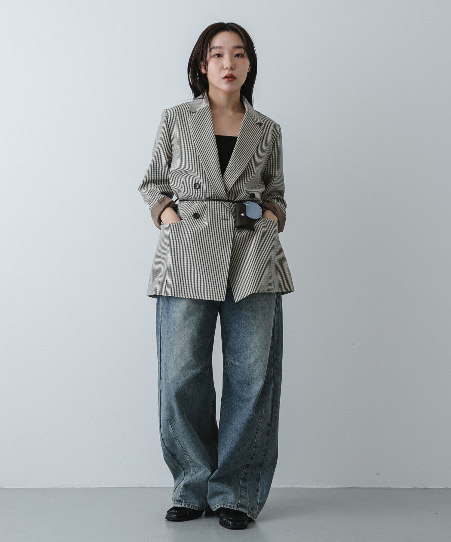 SENSE OF PLACE by URBAN RESEARCH「『イージーケア』ダブルテーラードジャケット」|その他|