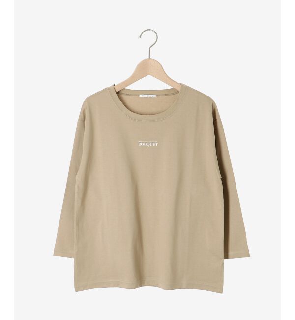  「BOUQUETロゴ7分袖T」|Tシャツ・カットソー|