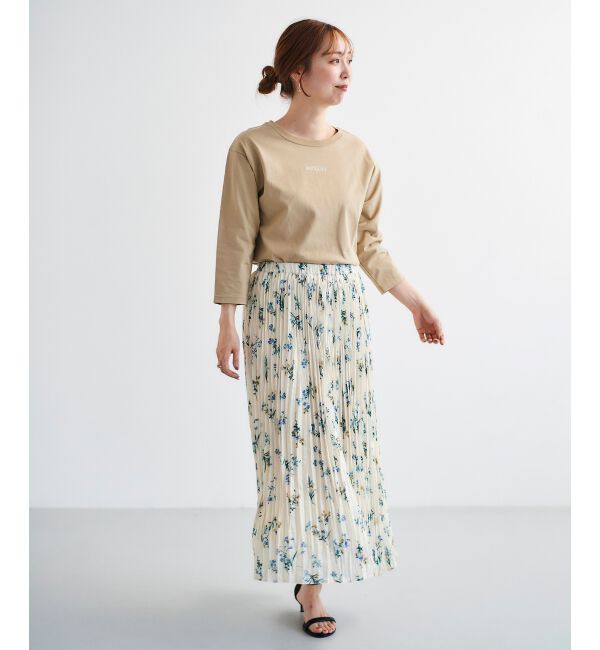  「BOUQUETロゴ7分袖T」|Tシャツ・カットソー|