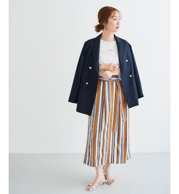  「BOUQUETロゴ7分袖T」|Tシャツ・カットソー|