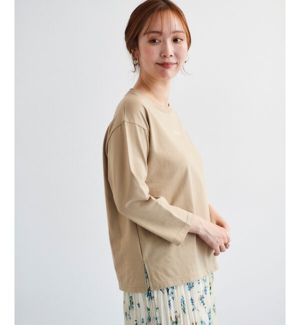  「BOUQUETロゴ7分袖T」|Tシャツ・カットソー|