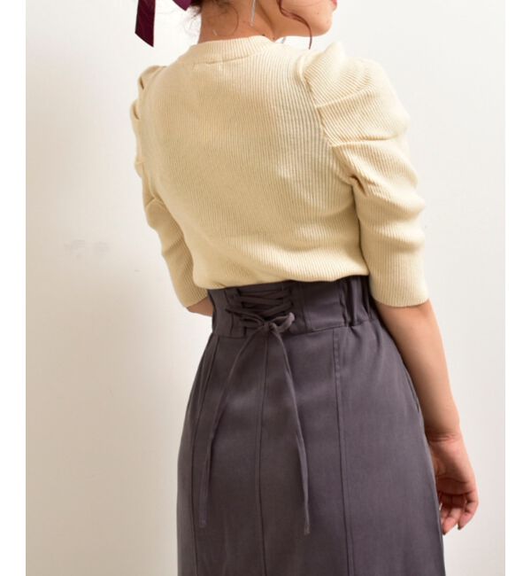 MAJESTICLEGON「ガーリースタイトップス」|ニット・セーター|