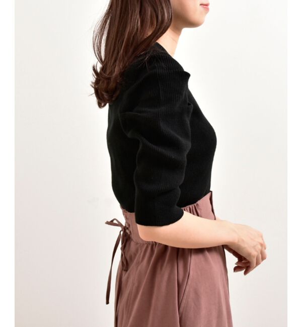 MAJESTICLEGON「ガーリースタイトップス」|ニット・セーター|