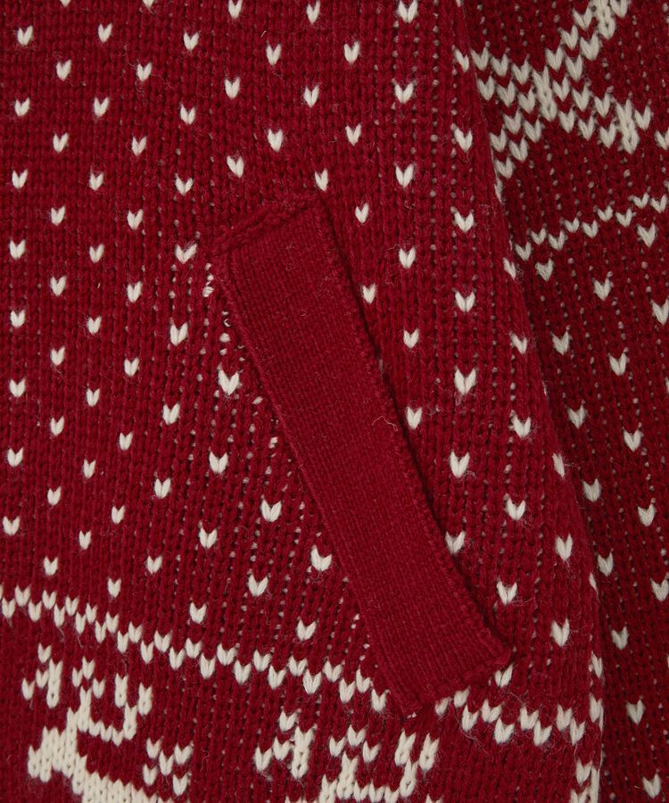 earth music&ecology「ダブルzipノルディックカウチンニットカーディガン」|カーディガン|