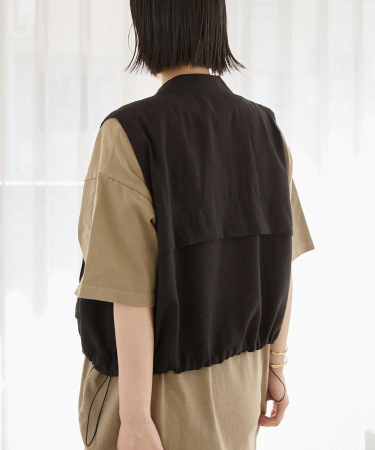 AMERICAN HOLIC「Wポケットショートベスト」|ベスト・ジレ|