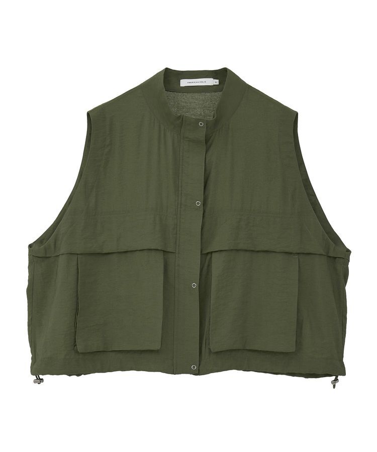 AMERICAN HOLIC「Wポケットショートベスト」|ベスト・ジレ|