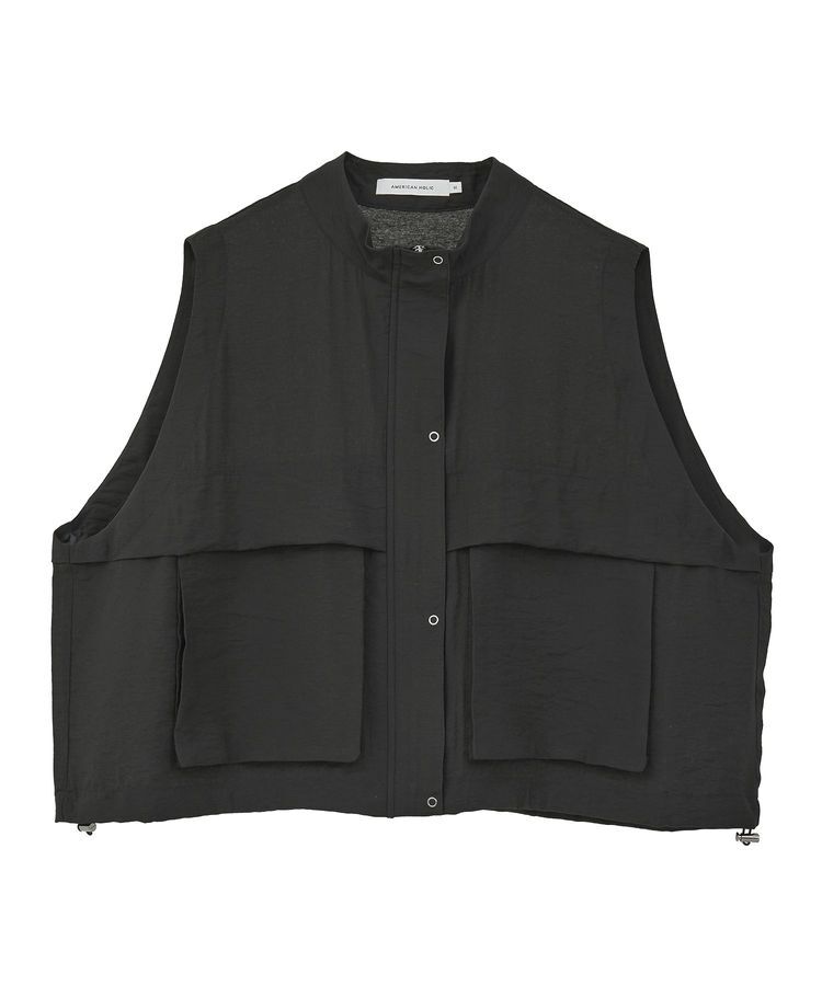 AMERICAN HOLIC「Wポケットショートベスト」|ベスト・ジレ|