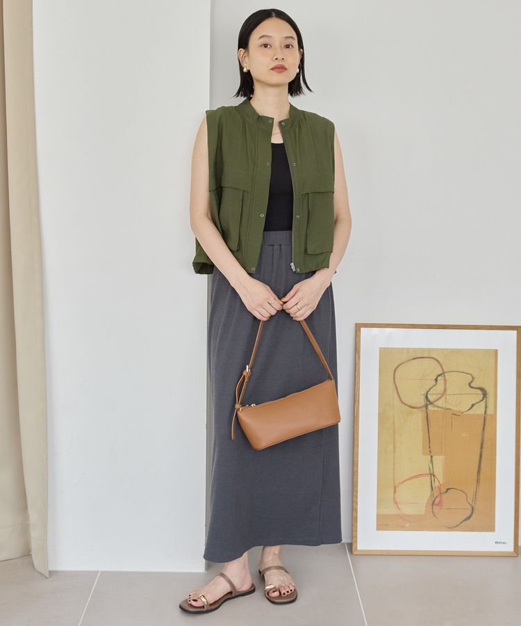 AMERICAN HOLIC「Wポケットショートベスト」|ベスト・ジレ|