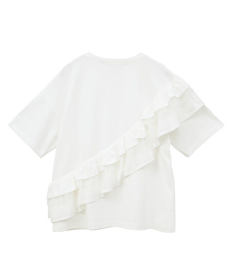 GARAGE OF GOOD CLOTHING「タックフリル&times;チュールプルオーバー」|Tシャツ・カットソー|