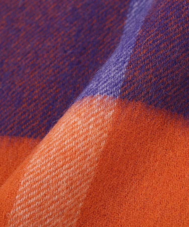 GARAGE OF GOOD CLOTHING「ラムズウールチェックストール」|ストール|